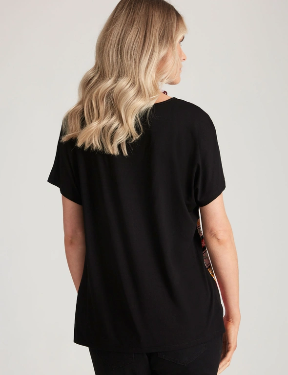 Millers Extended Sleeve Top with Cold Shoulder | Crossroads