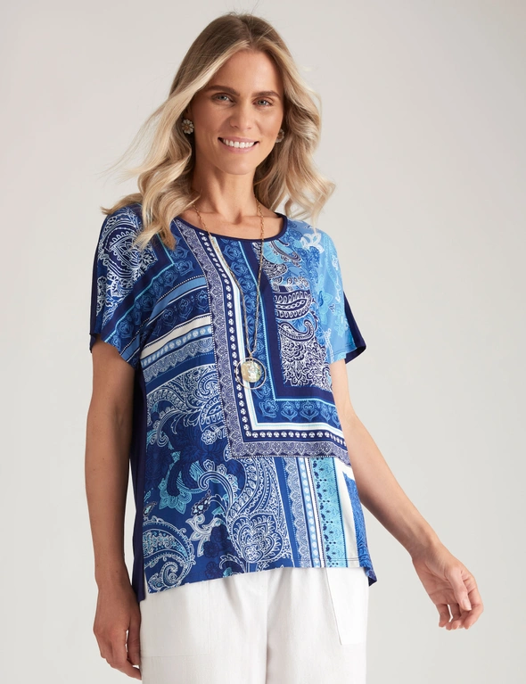 Millers Extended Sleeve Top with Cold Shoulder, hi-res image number null