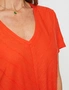 Millers Short Sleeve Textured V-Neck Top, hi-res