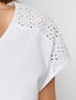 Millers Extended Sleeve Broidery Insert T-Shirt, hi-res