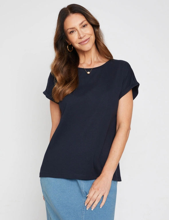 Millers Extended Sleeve Scoop Neck T-Shirt, hi-res image number null