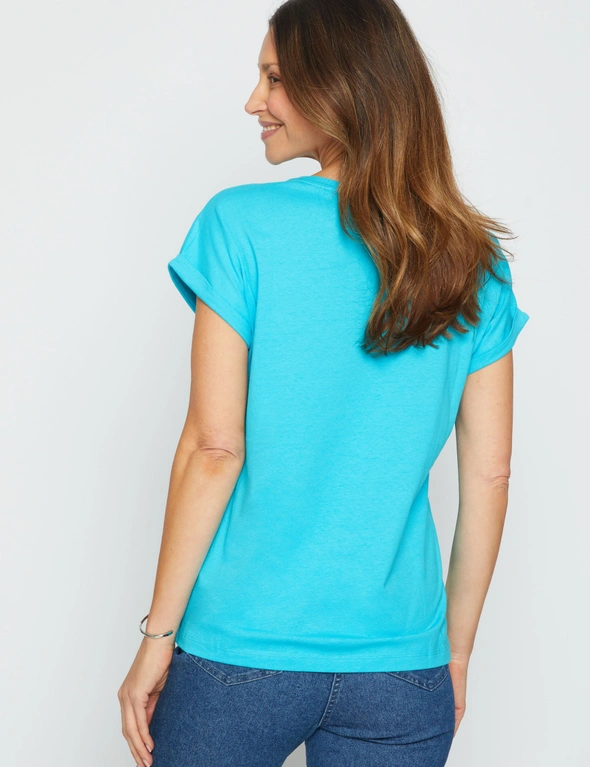 Millers Extended Sleeve Scoop Neck T-Shirt, hi-res image number null