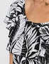Millers Extended Sleeve Frill Top, hi-res