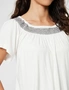 Millers Short Sleeve Top With Smocking, hi-res