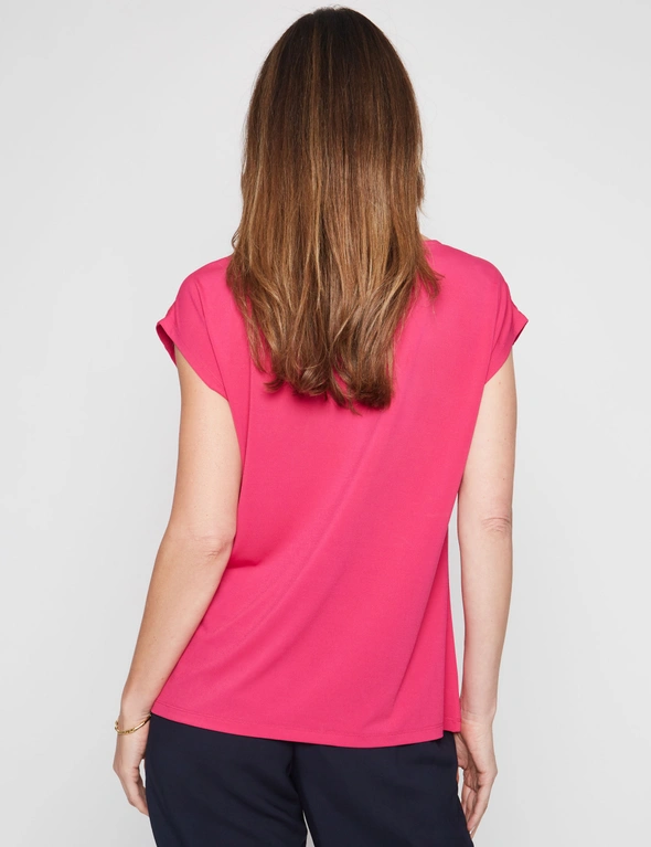 Millers Extended Sleeve Top With Button Shoulder Detail, hi-res image number null
