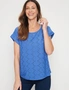 Millers Volume Knit Broidery Extended Sleeve Top, hi-res