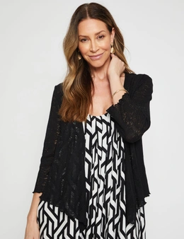 Millers 3/4 Sleeve Knit Cover Up Cardigan