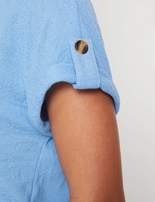 Millers Extended Sleeve Top with Sleeve Tab Detail, hi-res image number null