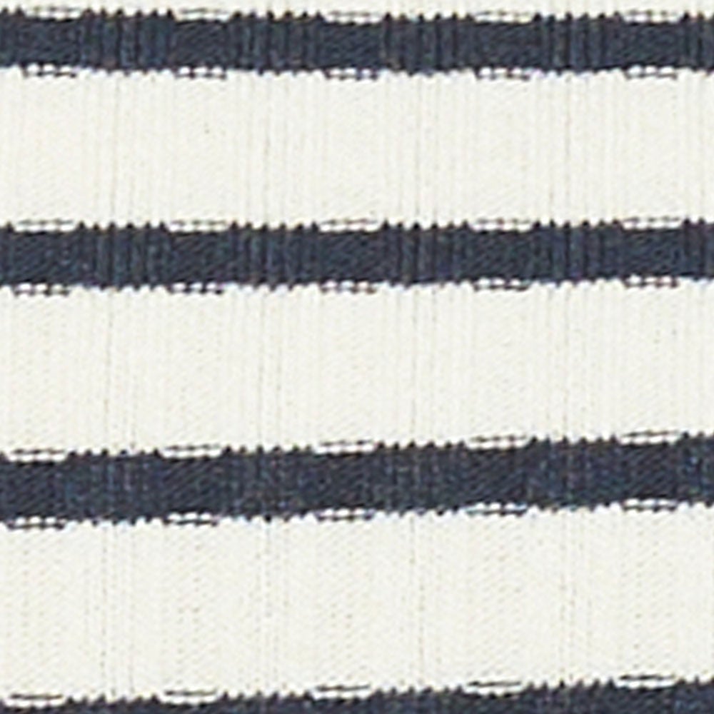 WHITE/NAVY STRIPE