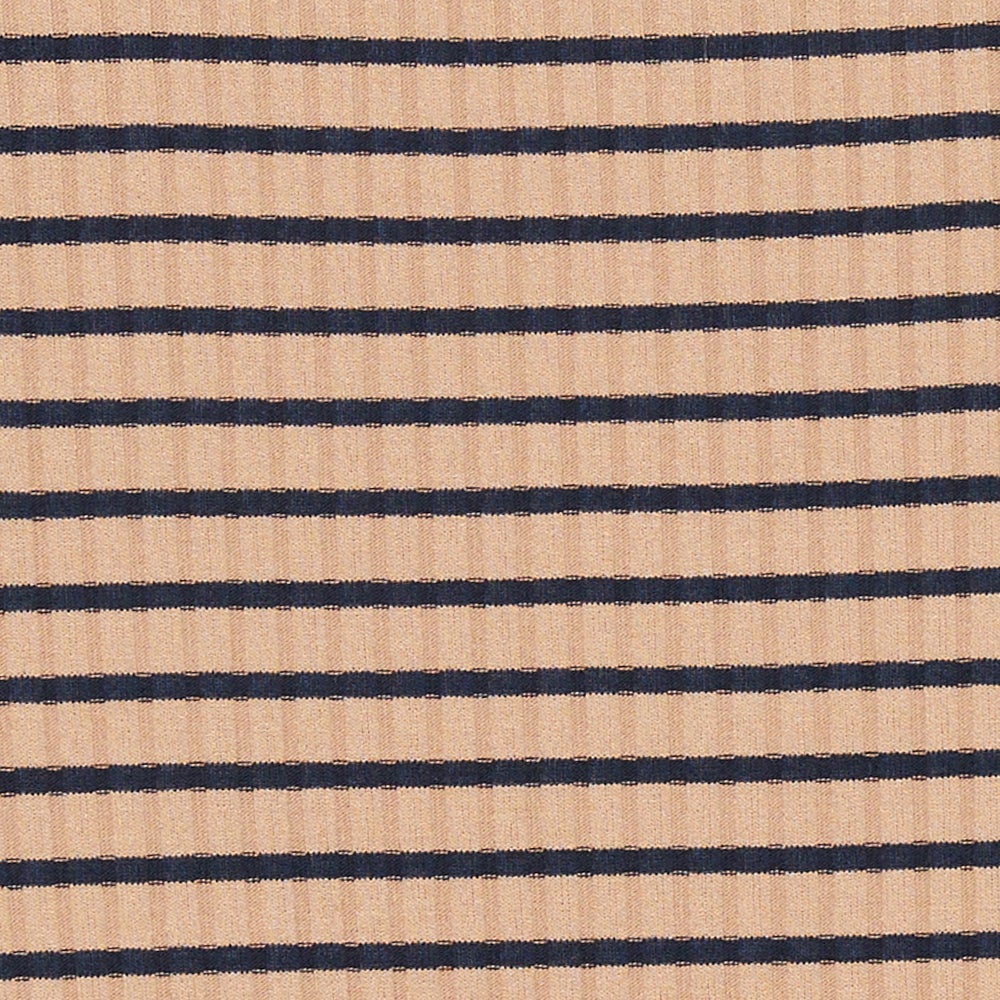 NEUTRAL/NAVY STRIPE