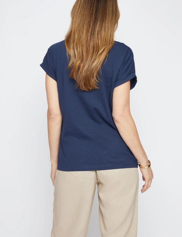 Millers Extended Sleeve V-Neck T-Shirt, hi-res image number null