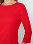 Millers 3/4 Sleeve Ribbed T-Shirt, hi-res