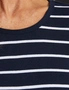 Millers Long Sleeve Stripe Ribbed T-Shirt, hi-res