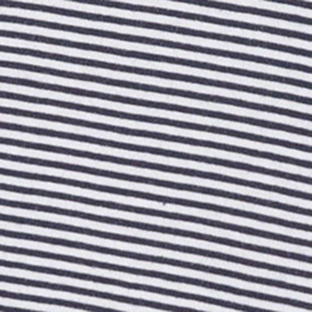 WHITE NAVY STRIPE