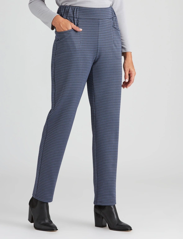 Millers Grey Check Jogger Pants, hi-res image number null