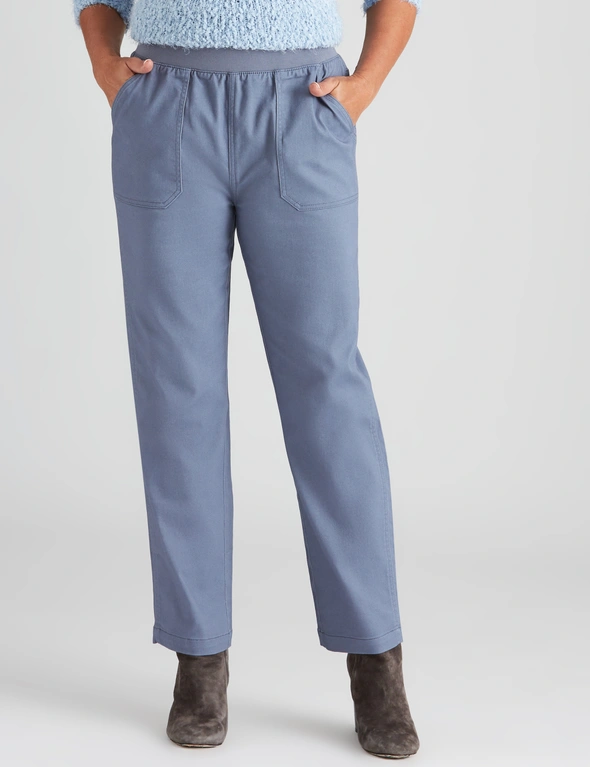 Millers Rib Waist Cotton Pants, hi-res image number null