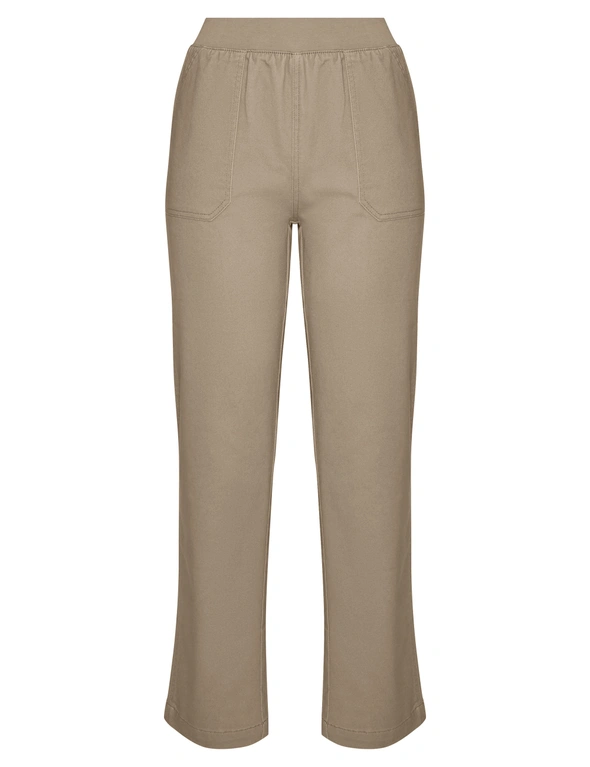 Millers Rib Waist Cotton Pants, hi-res image number null