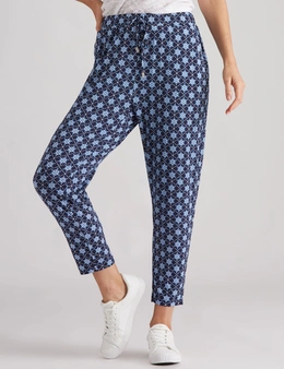 Millers Ankle Length Printed Pull On Knitwear Pants