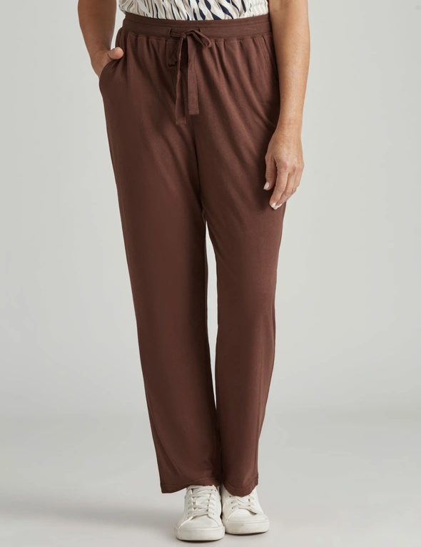 Millers Rib Waist Knitwear Ankle Length Pants, hi-res image number null