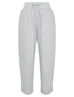 Miller 7/8 Length Rib Waist and Cuff Hem Linen Blend Pants, hi-res