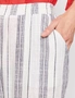 Millers Ankle Length Elastic Waist Linen Blend Pant, hi-res