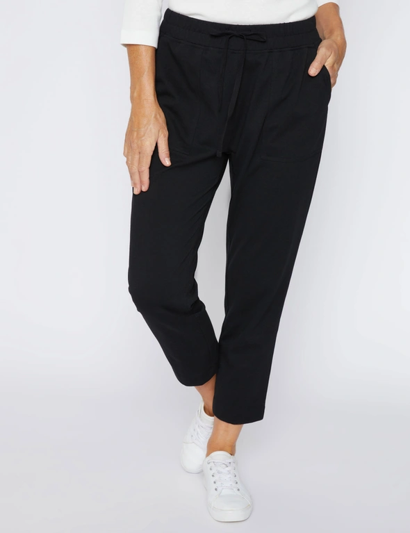 Millers Ankle Length Drawcord Waist Knit Pant, hi-res image number null