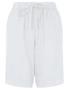 Millers Tie Waist Cuff Hem Linen Blend Shorts, hi-res