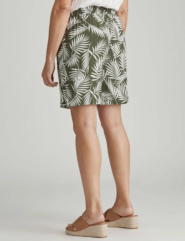 Millers Pull on Printed Rayon Shorts, hi-res image number null