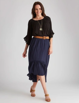 Millers Belted Midi Skirt