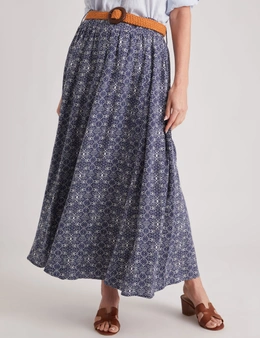 Millers Rayon Belted Maxi Skirt