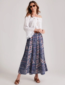 Millers Rayon Belted Maxi Skirt