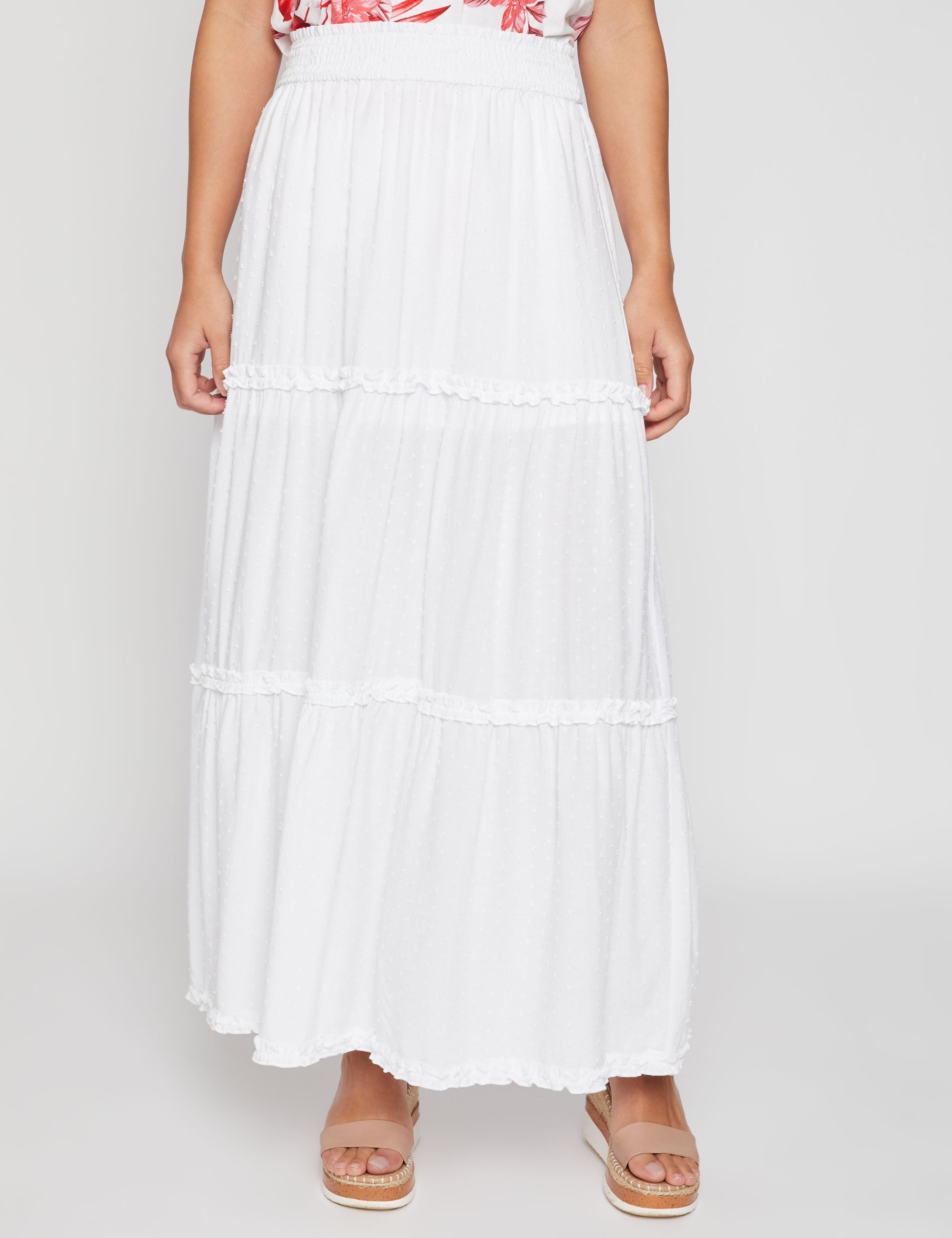 Millers Rayon Dobby Maxi Skirt | Millers