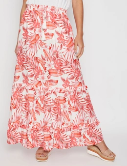 Millers Printed Tiered Maxi Skirt