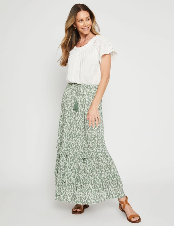 Millers Ruffle Detail Maxi Skirt, hi-res image number null