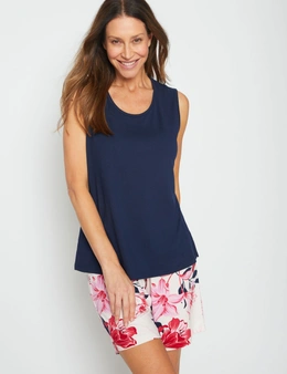 Millers Sleeveless Top and Shorts Printed PJ Set