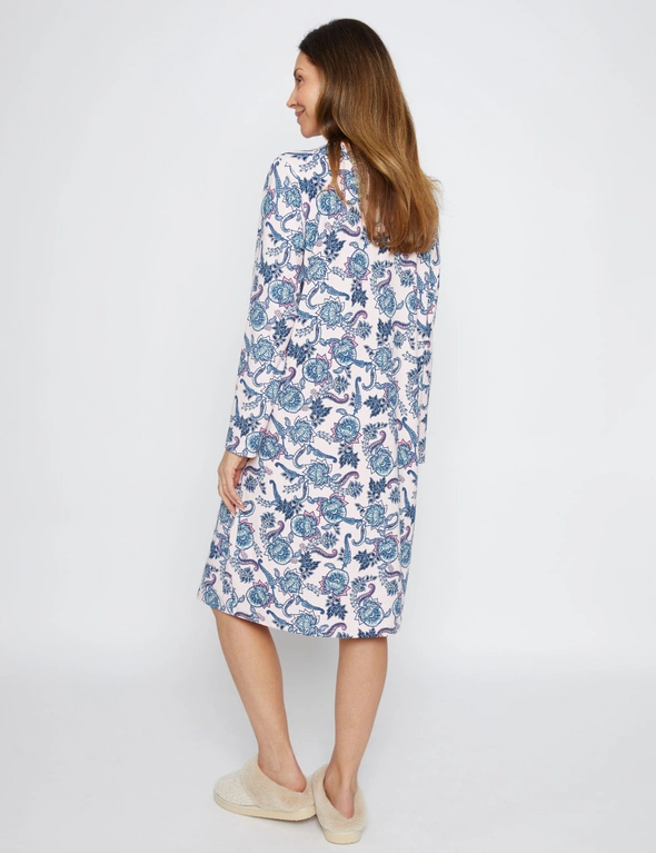 Millers Long Sleeve Printed Main Nighty With Button Detail, hi-res image number null