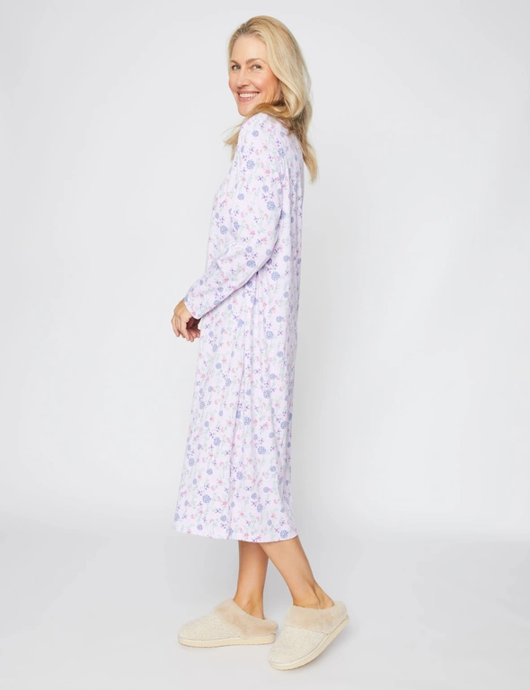 Long Sleeve Classic Nightie, hi-res image number null