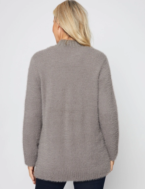 Millers Long Sleeve Feather Cardigan, hi-res image number null