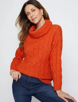 Millers Long Sleeve Cable Front Jumper