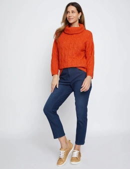 Millers Long Sleeve Cable Front Jumper