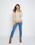 Millers Long Sleeve Two Tone Chunky Jumper, hi-res