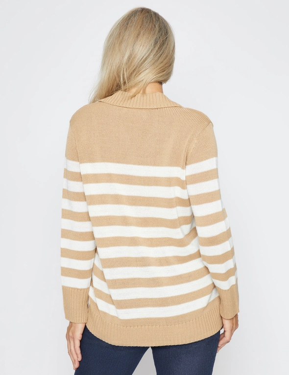 Millers Long Sleeve Collared Jumper, hi-res image number null
