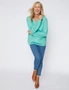 Millers Long Sleeve V Neck Cable Stitch Jumpers, hi-res