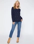Millers Long Sleeve Embroidery Novelty Jumper, hi-res