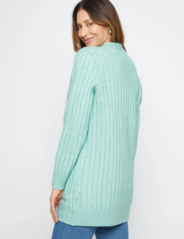 Millers Long Sleeve Cable Stripe Cardigan, hi-res image number null