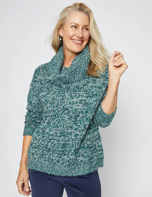 Millers Long Sleeve Mixed Yarn Jumper, hi-res image number null