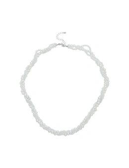 MILLERS MULTIROW TWISTED PEARLS SHORT NECKLACE
