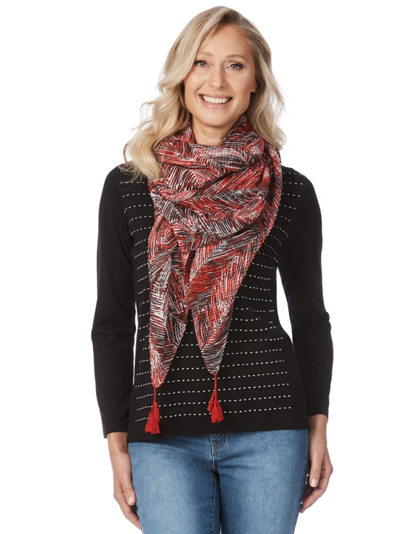 NONI B RUBY SCARF CRINKLE, hi-res image number null