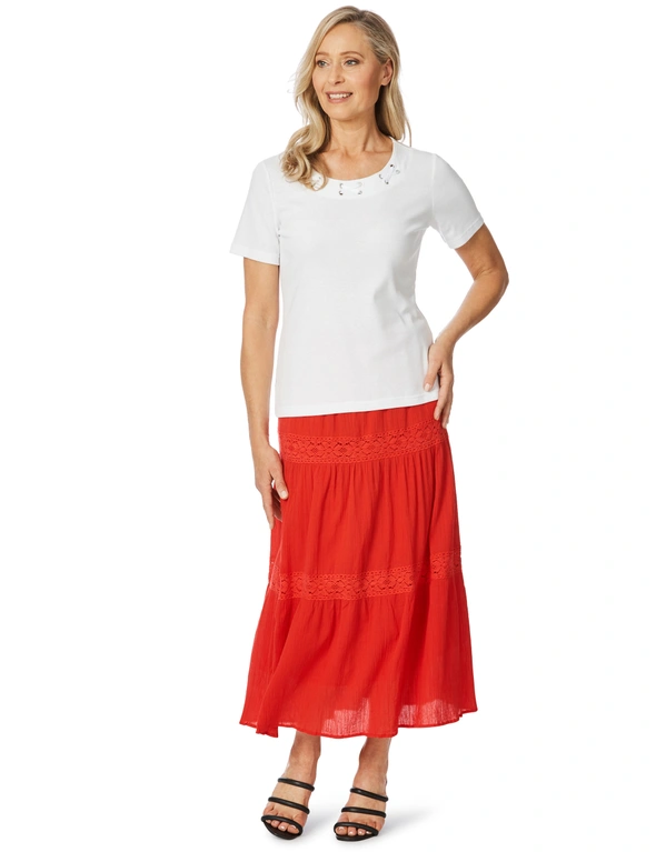 NONI B THERESA SKIRT PULL ON, hi-res image number null