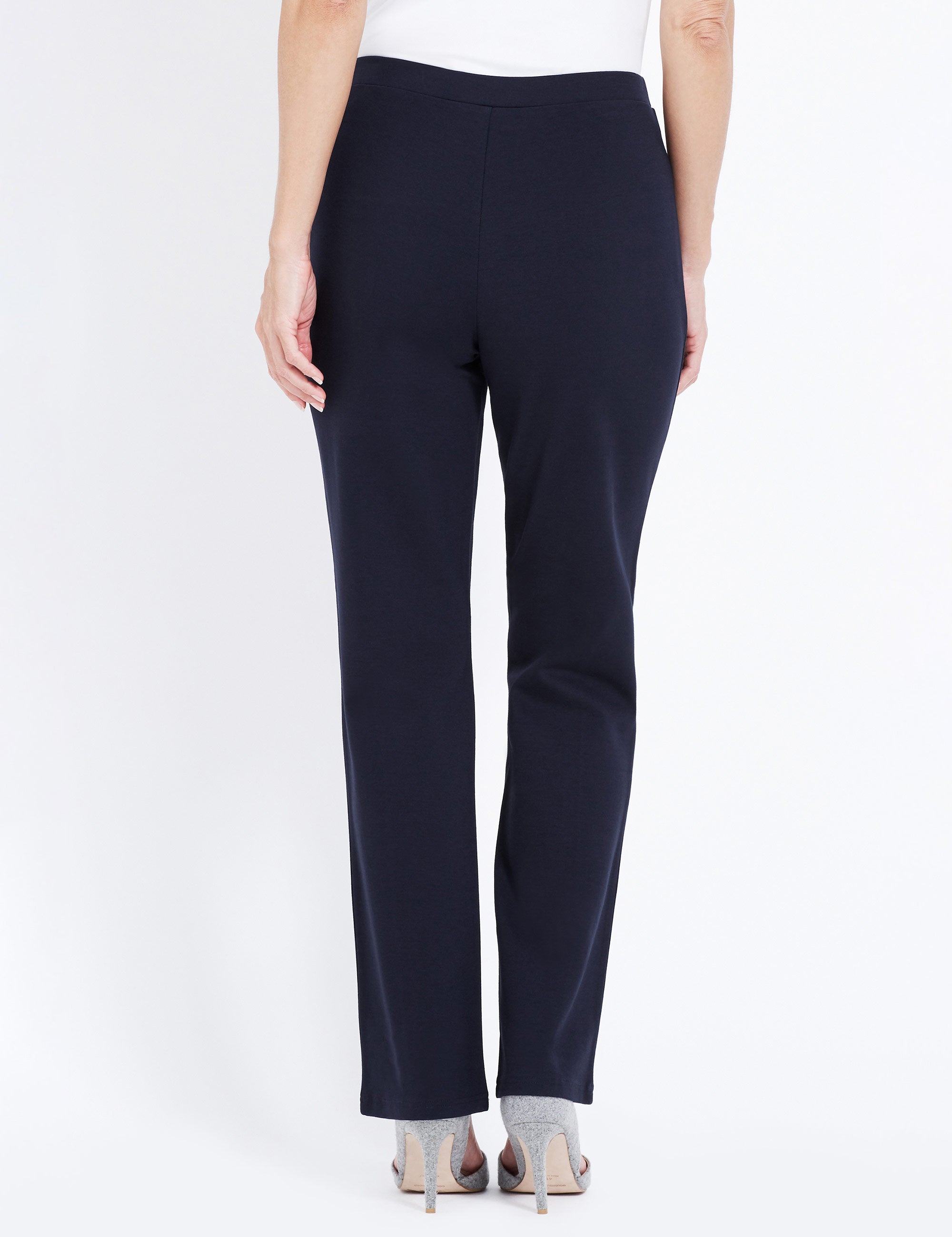 NONI B PINTUCK REGULAR PANTS | Liz Jordan